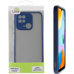 Lime ���� Xiaomi Redmi 10C/Redmi 10 Power 6.71'' Hardshell Fusion Full Camera Protection Blue With Yellow KEYS