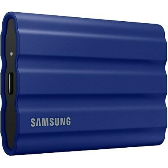 Samsung Portable Ssd T7 Shield Usb 3.2 Gen 2 2TB Blue - (MU-PE2T0R/EU)
