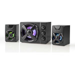 Nedis GSPR31021BK Gaming Speaker Usb Powered 3.5mm Male 33W