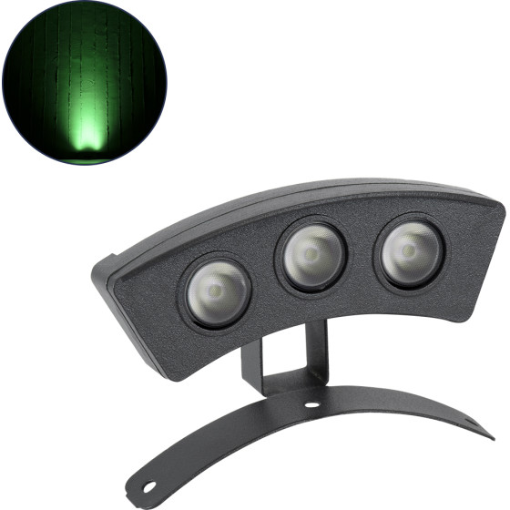 GloboStar TREELIGHT-Plante ����� ����� �������� Wall Washer ������ ��� ���� - ������ Led 3W 240lm 15� Dc 24V ��������� IP67 �11 x �3 x �8.2cm ������� - ���� ������� - 3 Years Warranty - (90517)