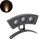 GloboStar TREELIGHT-Plante ����� ����� �������� Wall Washer ������ ��� ���� - ������ Led 3W 255lm 15� Dc 24V ��������� IP67 �11 x �3 x �8.2cm ������������� ��������� 2200K - ���� ������� - 3 Years Warranty - (90514)