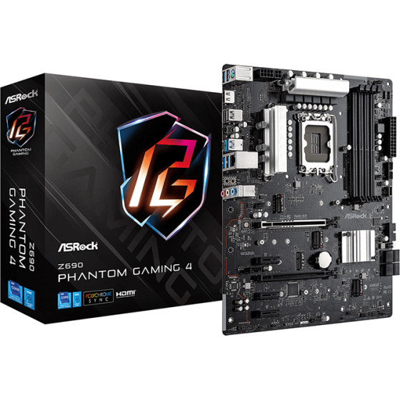 Asrock Z690 Phantom Gaming 4 - (90-MXBH70-A0UAYZ)