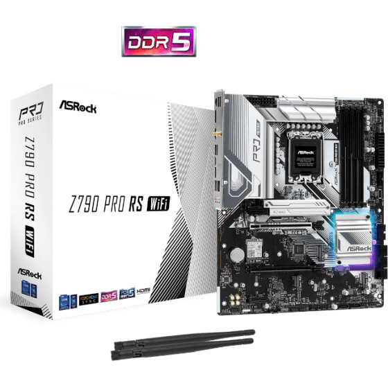 Asrock Z790 Pro RS WIFI - (90-MXBL50-A0UAYZ)