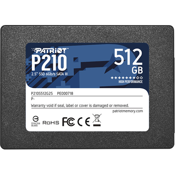 Patriot 512GB - (P210S512G25)