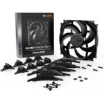 Bequiet Fan Silent Wings Pro 4 140MM Pwm 2400RPM, 97,41CFM/165,5M3/H, 36,8 dB, Lifespan 300000h, BLACK, 5YW. - (BL099)