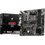 MSI Mb Pro B550M-P GEN3, Socket Amd AM4, Cs Amd B550, 4 Dimm Sockets DDR4, VGA/DVI-D/HDMI, Lan 1G, MICRO-ATX, 3YW. - (911-7D95-002)