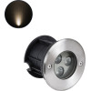 GloboStar UNDERWATER-Huni ��������� ������� ��������� ���� ������ ��� ����������� Led 3W 270lm 30� Dc 24V ��������� IP68 �10 x �7.5cm ����� ����� 2700K - ���������� ������ - 3 Years Warranty - (90414)