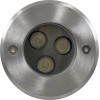 GloboStar UNDERWATER-Huni ��������� ������� ��������� ���� ������ ��� ����������� Led 3W 300lm 30� Dc 24V ��������� IP68 �10 x �7.5cm ����� ����� 6000K - ���������� ������ - 3 Years Warranty - (90415)