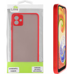Lime ���� Samsung A04 A045/M13 5G M136 6.5'' Hardshell Fusion Full Camera Protection Red With Black KEYS