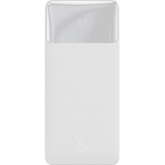 Baseus Bipow Overseas Edition Power Bank 10000mAh 15W �� 2 ����� USB-A ��� ���� USB-C ����� - (PPBD050002)
