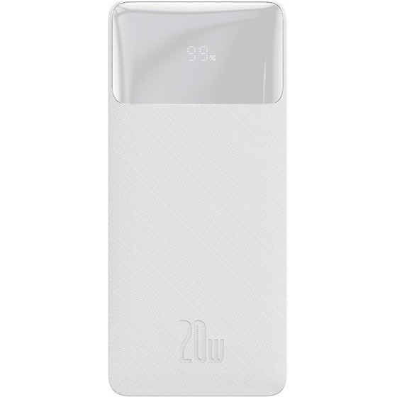 Baseus Bipow Overseas Edition Power Bank 10000mAh 20W �� 2 ����� USB-A ��� ���� USB-C ����� - (PPBD050502)