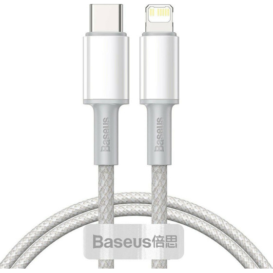 Baseus High Density Braided USB-C To Lightning Cable 20W ����� 1m - (CATLGD-02)