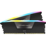 Corsair Ram Dimm XMS5 Kit 2x16GB DDR5, 6400MHz, Latency 36-48-48-104, 1.4V, Vengeance RGB, Xmp 3.0, Rgb LED, BLACK, LTW. - (CMH32GX5M2B6400C36)