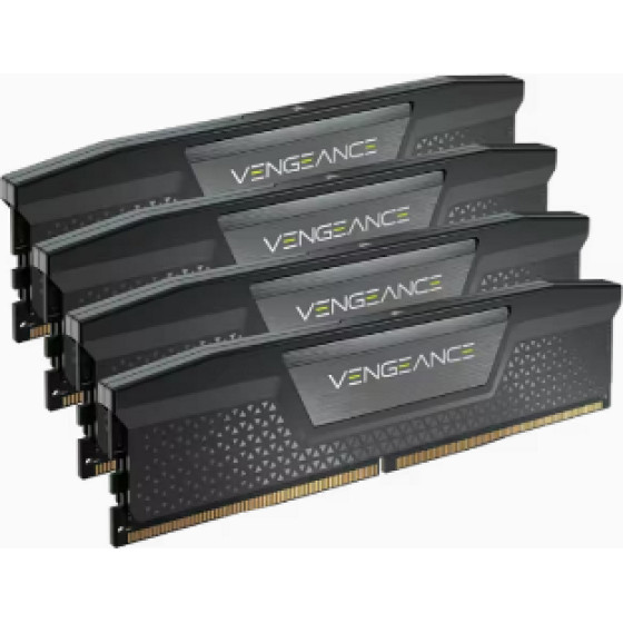 Corsair Ram Dimm XMS5 Kit 4x48GB DDR5, 5200MHz, Latency 38-38-38-84, 1.25V, VENGEANCE, Xmp 3.0, BLACK, LTW. - (CMK192GX5M4B5200C38)