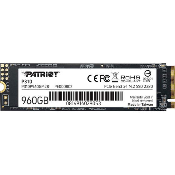 Patriot NVMe 1.3 960GB - (P310P960GM28)
