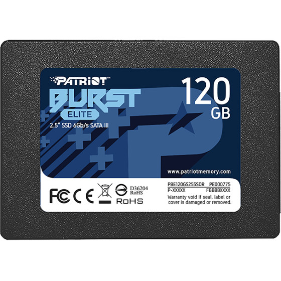 Patriot Burst Elite 120GB - (PBE120GS25SSDR)