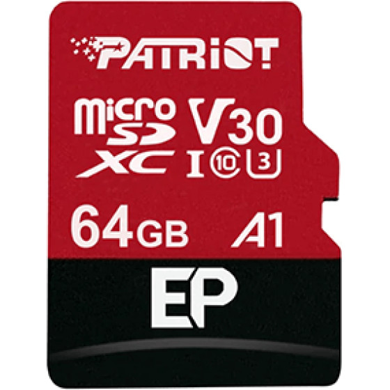 Patriot EP A1 microSD 64GB - (PEF64GEP31MCX)