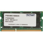 Patriot DDR3 Non-ECC Unbuffered 8GB - (PSD38G16002S)