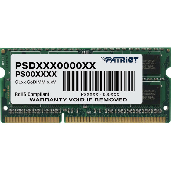 Patriot DDR4 SODIMM 4GB - (PSD44G240082S)