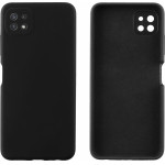 IDOL 1991 ���� SAMSUNG A22 5G A226 6.6 VELVET ELITE TPU 4 SIDE FULL CAMERA PROTECTION BLACK
