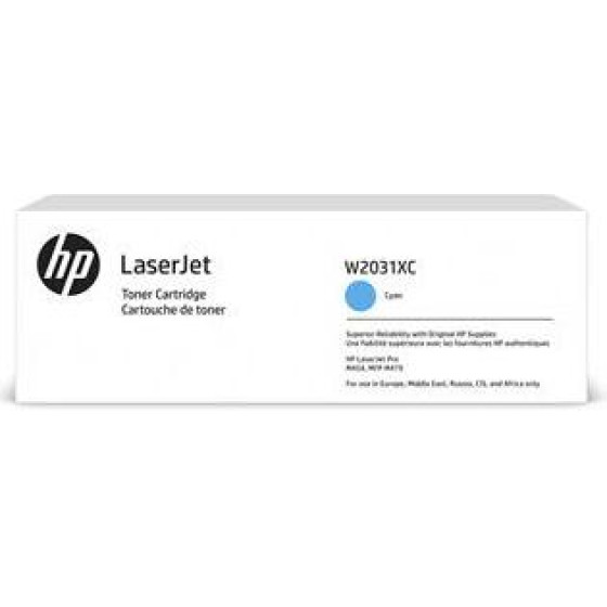 HP 415X Cyan Contract Laserjet - (W2031XC)