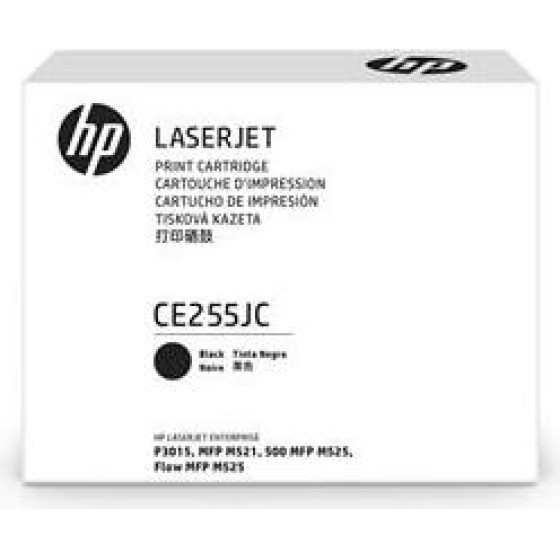 HP 55J Blk Contract Lj Toner Cartridge 1 pc(s) Original Black - (CE255JC)