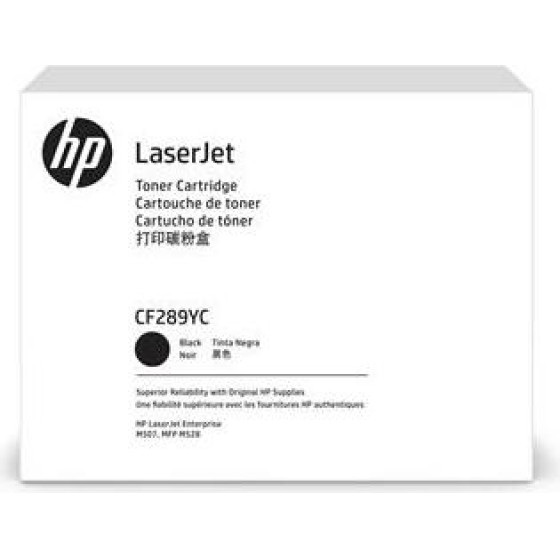 HP 89Y Black Contract Toner - (CF289YC)