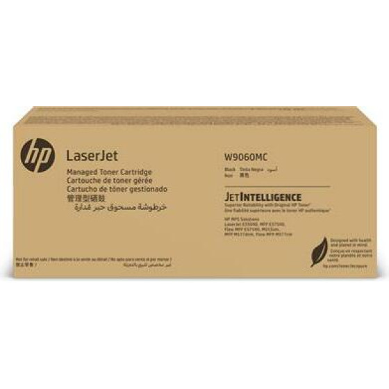 HP Black Managed Laserjet Toner Cartridge 1 pc(s) Original - (W9060MC)