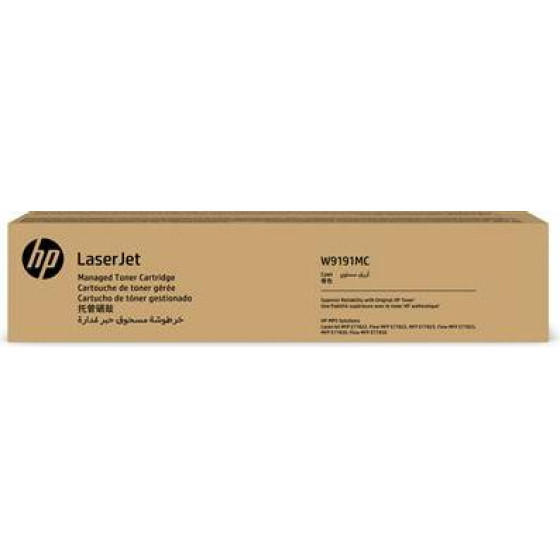 HP Laserjet Toner Cartridge 1 pc(s) Cyan - (W9191MC)