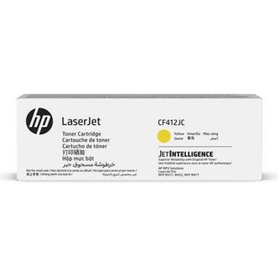 HP Toner Cartridge 1 pc(s) Original Yellow - (CF412JC)
