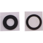 3rd Party Iphone 11 Camera Cover + Lens Set 2 Pcs Black OEM