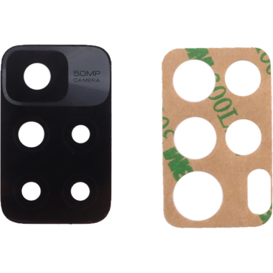 3rd Party Xiaomi Redmi 10 Camera Lens +3M Sticker Black OEM