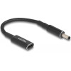 DeLock ������� ����������� USB-C �� Dell 4.5x3.0mm, 15cm, ����� - (60036)