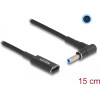DeLock ������� ����������� USB-C �� Hp 4.5x 3.0mm, 15cm, ����� - (60031)
