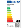 Optonica Led ����� C37 1425, 5.5W, 6000K, E14, 450lm - (OPT-1425)