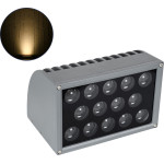 GloboStar FLOOD-Dena ���������� ��������� Wall Washer ��� ������� ������� - ������ & ������� Led 30W 2700lm 5� Dc 24V ��������� IP67 �18.5 x �13 x �12cm ����� ����� 2700K - ���� ������� - 3 Years Warranty - (90487)