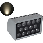 GloboStar FLOOD-Dena ���������� ��������� Wall Washer ��� ������� ������� - ������ & ������� Led 30W 2850lm 5� Dc 24V ��������� IP67 �18.5 x �13 x �12cm ������ ����� 4500K - ���� ������� - 3 Years Warranty - (90488)