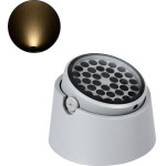 GloboStar FLOOD-Rana ���������� ��������� - ���� �������� Wall Washer ��� ������� ������� Led 60W 5400lm 5� Dc 24V ��������� IP67 �30 x �21cm ����� ����� 2700K - ���� - 3 Years Warranty - (90491)