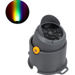 GloboStar FLOOD-Sima ���������� ��������� - ���� �������� Wall Washer �� ������������� ������ ��� ������� ������� Led 36W 3060lm 30� Dc 24V ��������� IP67 �21 x �26 x �27cm Rgbw DMX512 - ���� ������� - 3 Years Warranty - (90496)