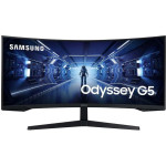 Samsung Odyssey G5 Wqhd Curved Gaming Monitor 34'' - (LC34G55TWWPXEN)