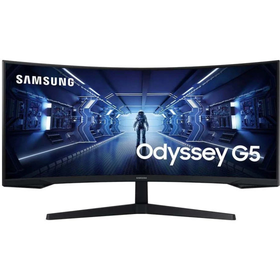 Samsung Odyssey G5 Wqhd Curved Gaming Monitor 34'' - (LC34G55TWWPXEN)