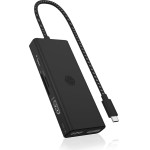 Icy Box IB-DK4011-Cpd Usb TYPE-C Docking Station With Triple Video OUTPUT