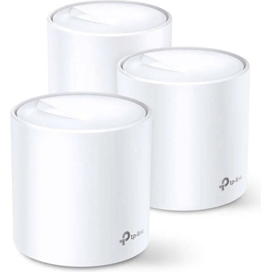TP-Link Access Point Deco AX3000 Whole-Home Mesh Wi-Fi 6 System (TPDECOX60(3-PACK) - (Deco X60(3-PACK))