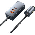 Baseus ��������� ����������� Type C �� �������� 1.5m 2x USB-A 1x Type C 120W Pps Qc Pd ���� - (CCBT-A0G)