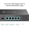 TP-Link Gigabit Vpn Router 5x Gigabit & 1x Sfp port, Ver. 1.0 - (ER7206)