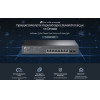 TP-Link Jetstream Switch 10-Port Gigabit, 8x PoE+, Ver. 4.0 - (TL-SG2210MP)