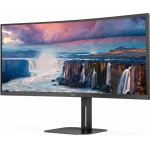AOC Led CU34V5C Qhd Va Curved 34'' - (CU34V5C/BK)