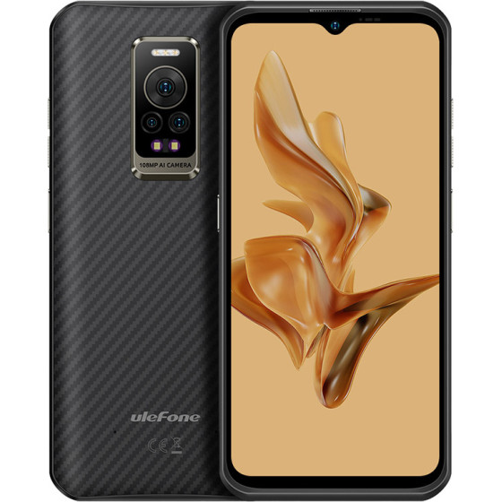 Ulefone Smartphone Armor 17 Pro, 6.58'' 8/256GB, 5380mAh, IP68/69K, ����� - (ARMOR17PRO-BK)