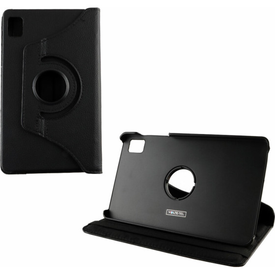 Volte-Tel ���� Realme Pad Mini 8.7'' Leather Book Rotating Stand BLACK - (5205308330322)