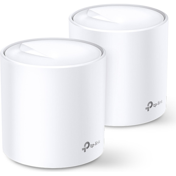 TP-Link Access Point Deco AX3000 Whole Home Mesh Wi-Fi 6 System( (TPDECOX60(2-PACK) - (Deco X60(2-PACK))